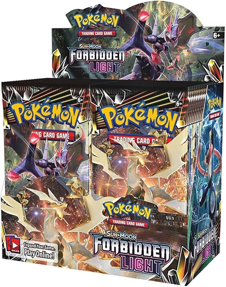 Amazon.com: Pokemon TCG: Sun & Moon Forbidden Light Booster Sealed